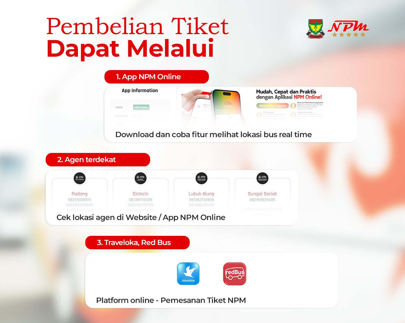 hati-hati penipuan bus npm